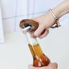1PCS Free Custom Wooden Bottle Beer Opener Magnetic Manual Wooden Hanging Hole Refrigerat Paste Beer Engraving Logo Wood Opener