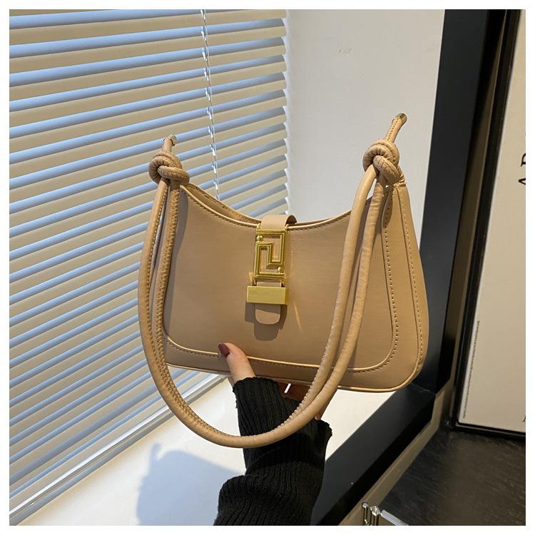 

Ретро универсальные женские сумки, нишевый дизайн высокого класса 2025 осень, модные сумки под мышкой, сумки-мессенджеры хаки