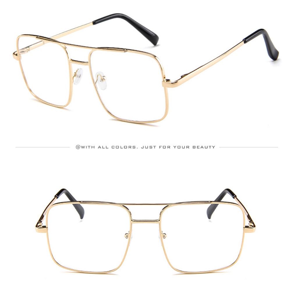 Dámské Pánské Vintage Retro Brýle Unisex Módní Oversize Rám Sluneční brýle Brýle