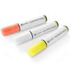 Colored Chalk Markers for Blackboards, Wide Tip, 3 Pcs. Hendi 664339