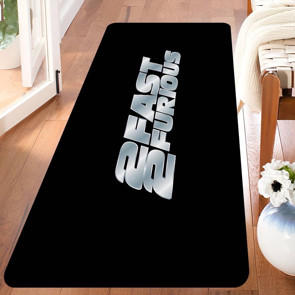 Movie F-Fast Cool Furious Room Mats Retro Multiple Choice Living Room Kitchen Rug Non-Slip Welcome Rug