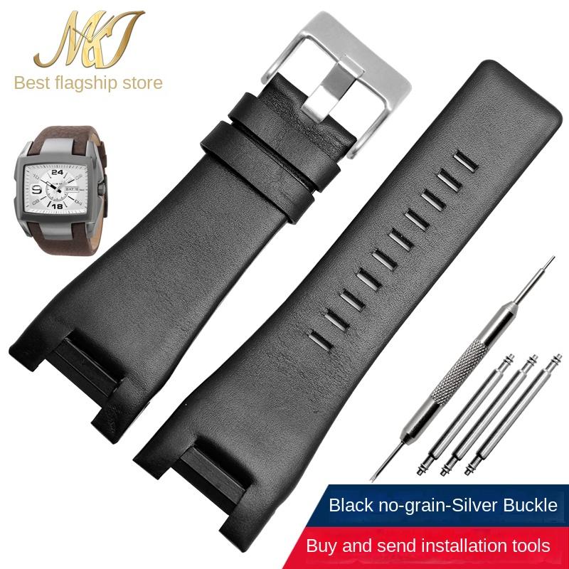 Concaaf Echt lederen horlogebandje Voor Diesel DZ1216 DZ1273 DZ4246 DZ4247 DZ287 horlogeband heren koeienhuid horlogebandje armband