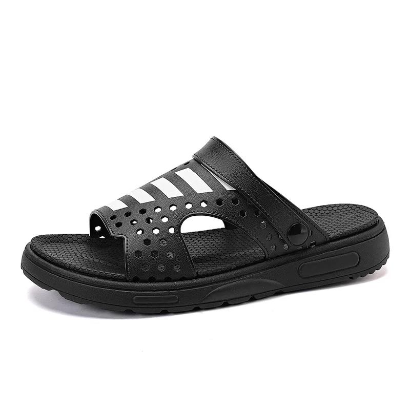 Fashion 2024 Summer Men Slippers Breathable Sports Slides Outdoor Sneakers Casual Fashion Shoes Open Toe Slides Luxury Brand Slides