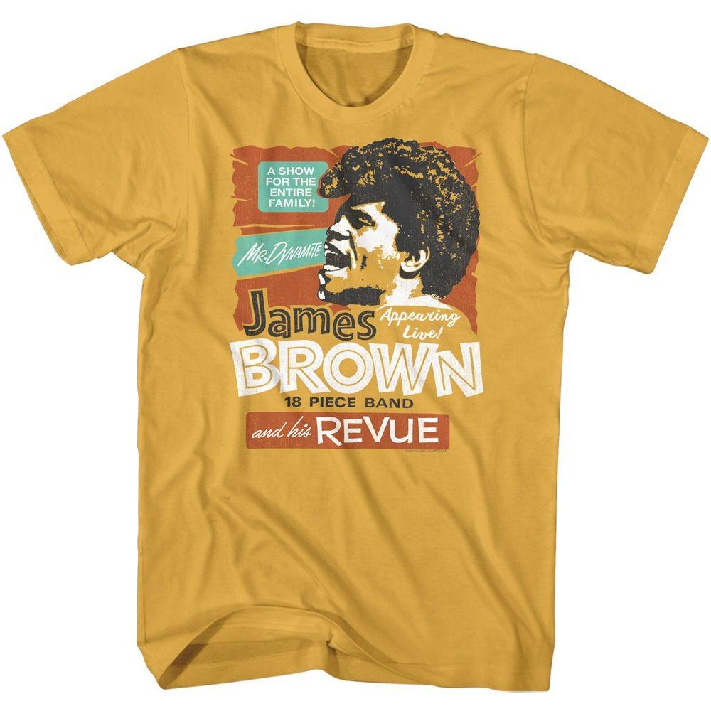 James Brown Revue Ginger Music Shirt XXXXL
