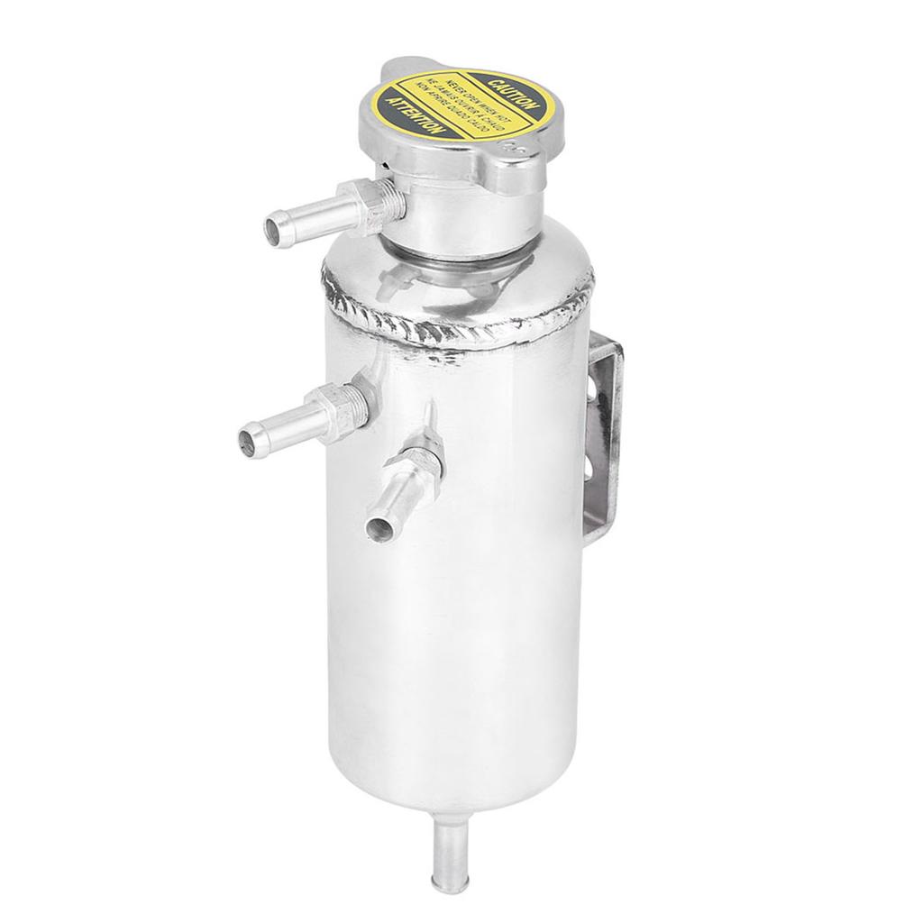 350ml Aluminium Auto SUV Überlaufbehälter Kühler Kühlmittel Aluminium Ausgleichsbehälter Kit Universal