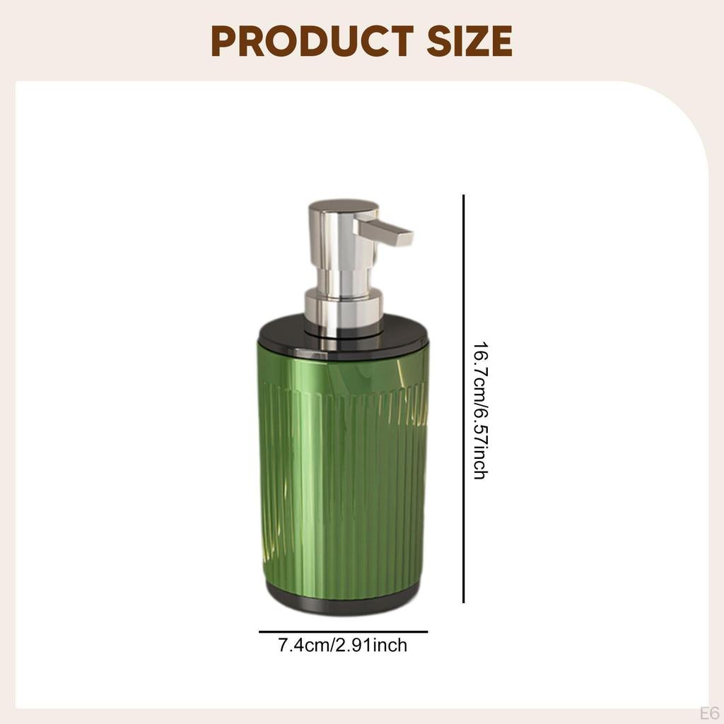 Fall Liquid Hand Soap Dispenser Container 325 ml Trendy Practical Lotion Bottle for