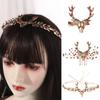 Haarspange Weihnachts-Stirnband Kristall Geweih Haarband Mode Haarnadel Set Mädchen