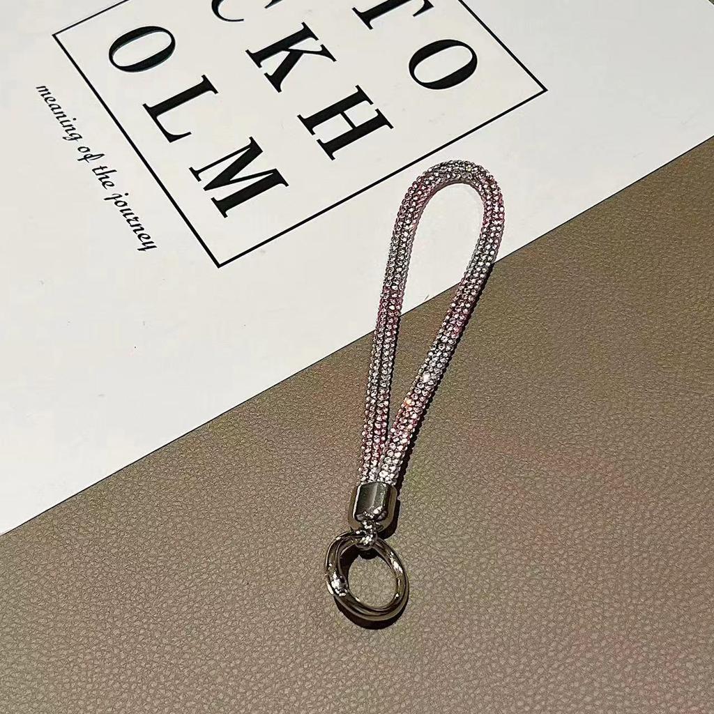 Advanced Colorful Goddess Diamond Phone Lanyard: Anti-Lost Pendant for Cases, Cameras, Water Bottles.