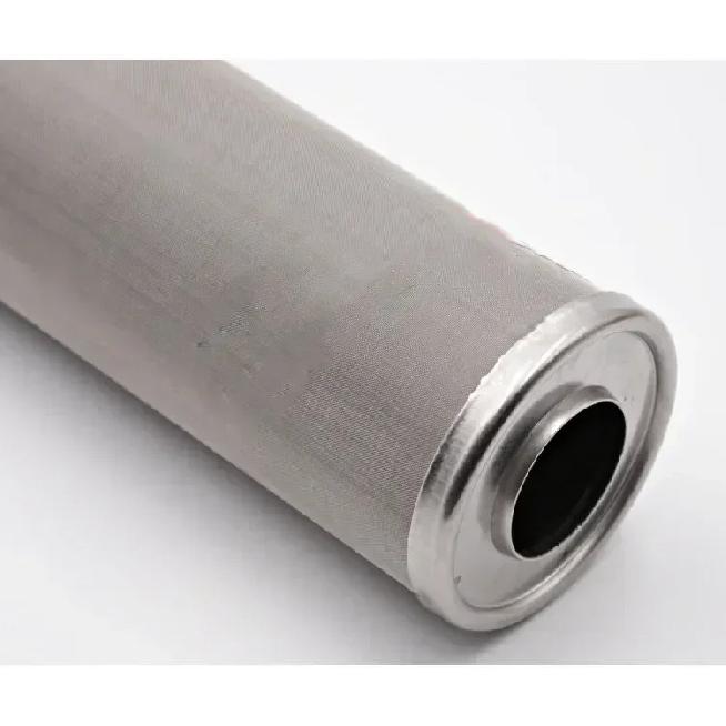 Cartucho de Filtro de Agua de Acero Inoxidable 10"20" | 50/75/270/400 Micras | Filtro de Sedimentos de Repuesto para Sistemas de Purificación