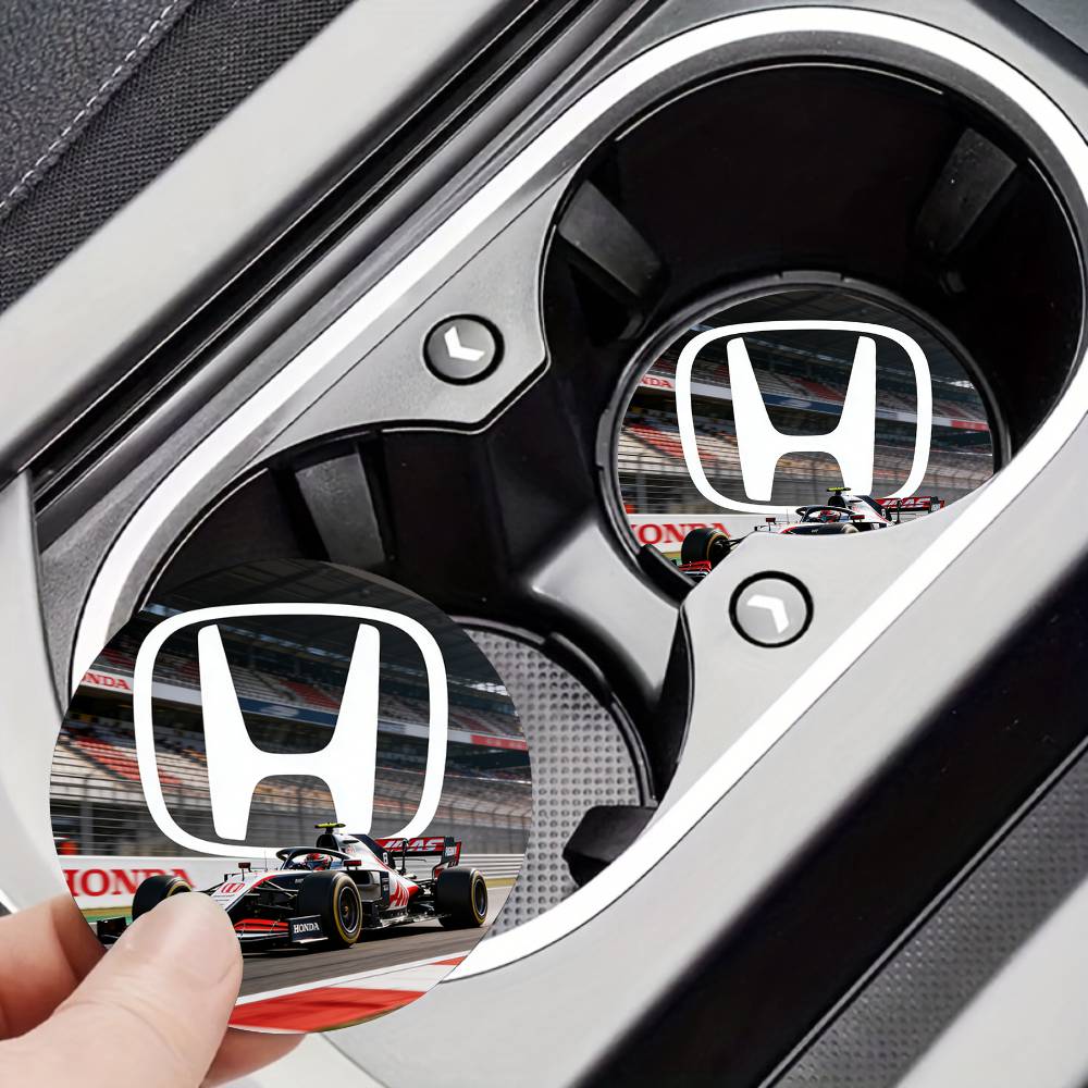 AAADC1 For Honda New Car Cup Holder Anti-Slip Silicone 7cm Insert Coaster Mat Universal Car Accessories Black Fit Most Cars