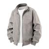 Jacket Men's Leather Jacket Men's Spring and Autumn Grinding Leather Jacket Men's Ruffian Handsome Stand-up Collar Casual Motorcycle Jacket Trend Rep