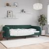 VidaXL Daybed Dark Green 100x200 Cm Velvet 354095