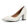 Fashion Fashion Single Shoes Women's Thick Heel Autumn New Pointed Work Shoes