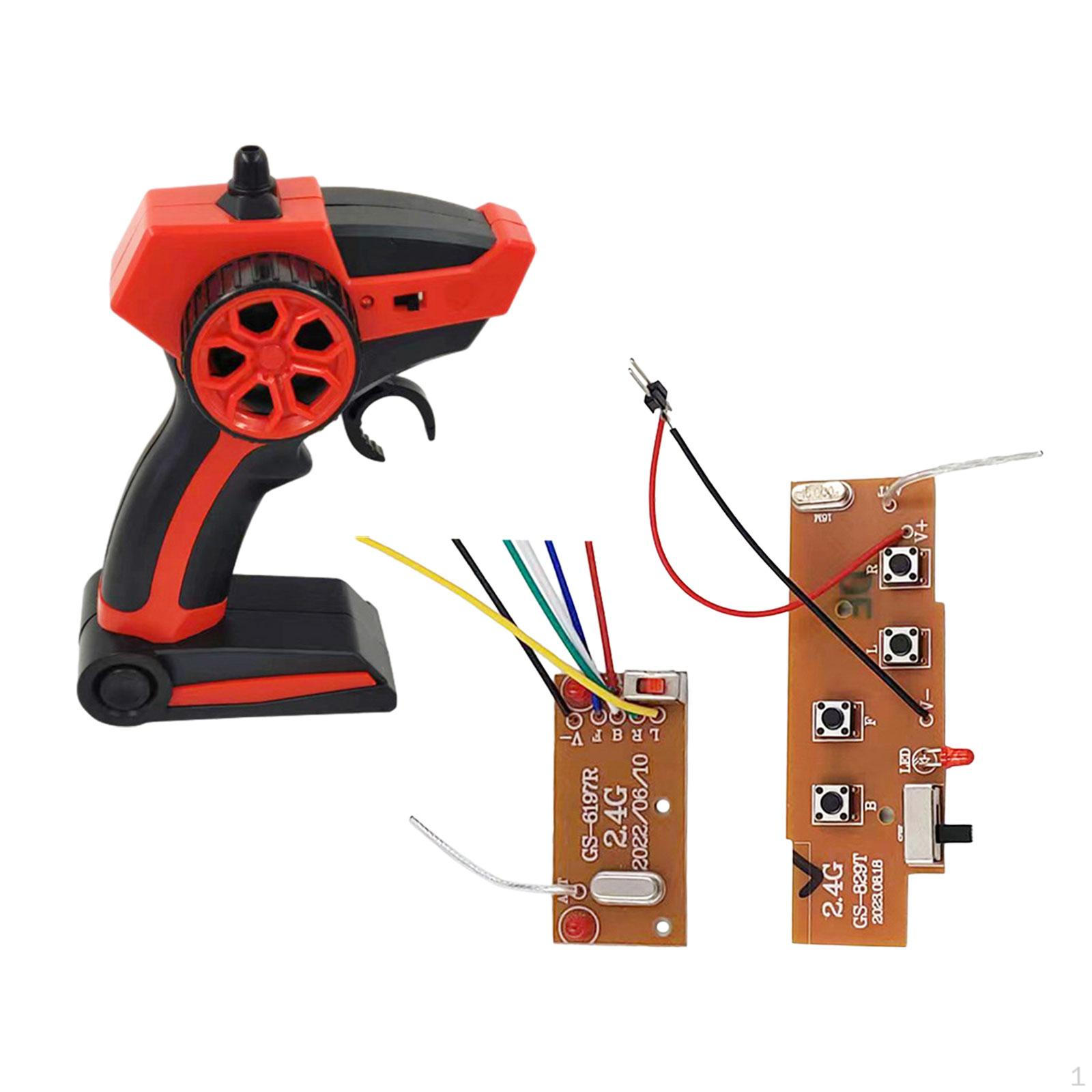 

Модуль керування, модифікація радіосистеми RC Заміна передавача та приймача 4 канали для червоний