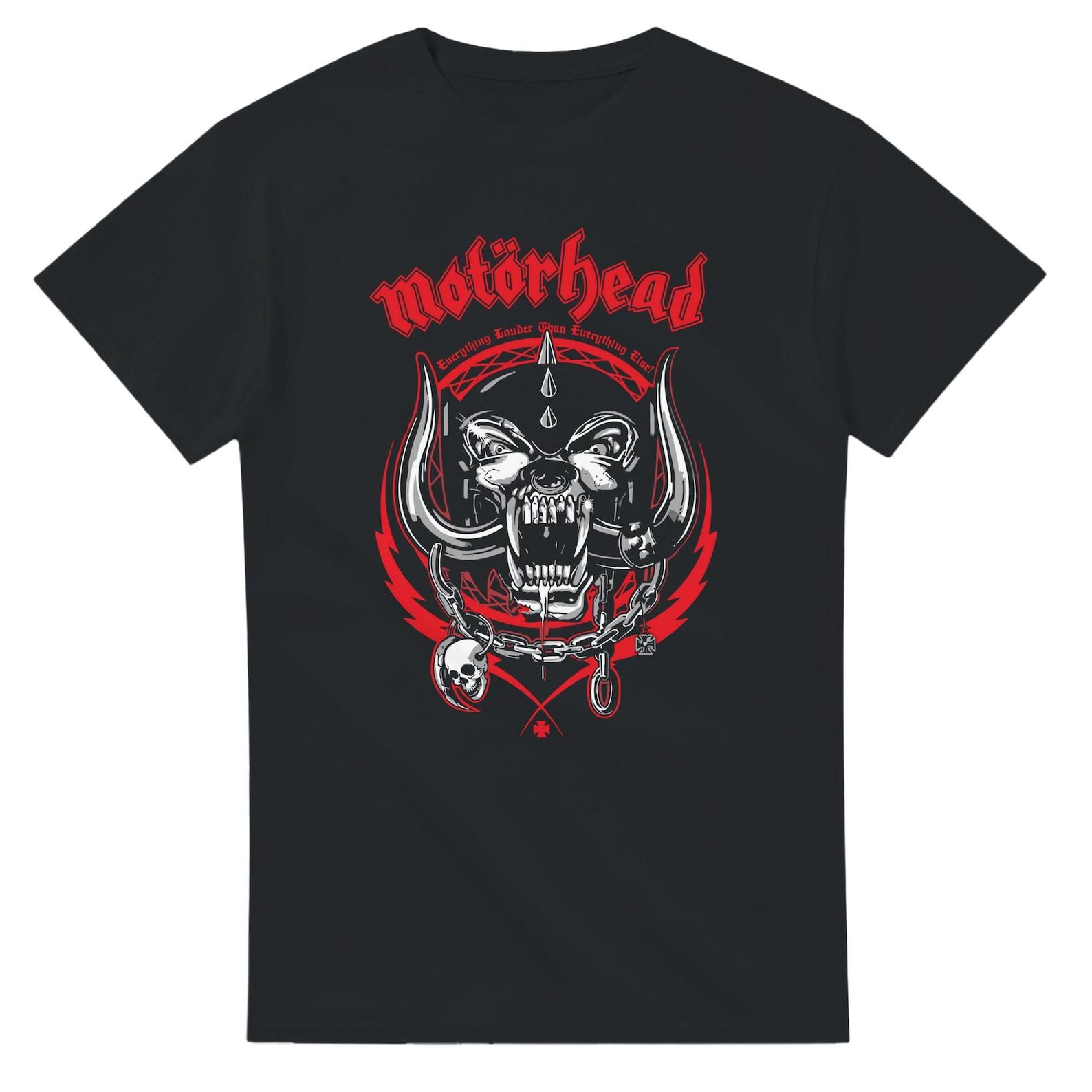Motörhead Heavyweight Unisex Crewneck T shirt | Gildan® 5000 S