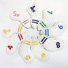 Equipment 4-9,P,S,A Embroidery Golf Club Cover Head Cover Golf Headcovers Golf Iron Headcover
