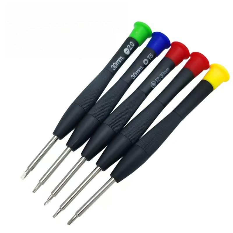 Magnetic Precision Screwdriver Kit Color Handle Mini Screwdrivers For Phone Laptop Drone Radio Shaver Maintenance Repair Tools