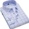 Herren bedruckte Bluse, modisches Hemd, schmales Bürokleid, Hemden, langärmelige Bluse, 4XL, große Größen