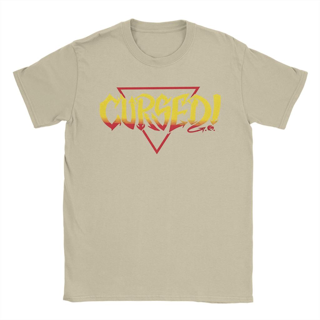 Danhausen Cursed Funny Wrestling Men T Shirts Tee Shirt Short Sleeve Round Neck TShirts 100 Cotton Birthday Present Tops