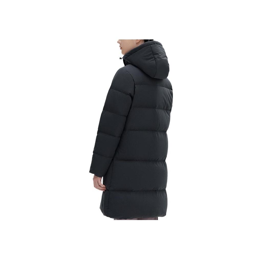 Anta Logo Long Sleeve Down Jacket Women Outerwear Black 962247904-4