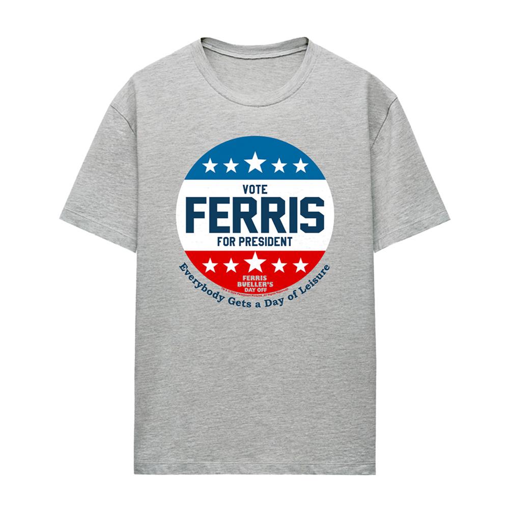 Ferris BuellerÂ´s Day Off Womens/Ladies Vote Ferris For President T-Shirt