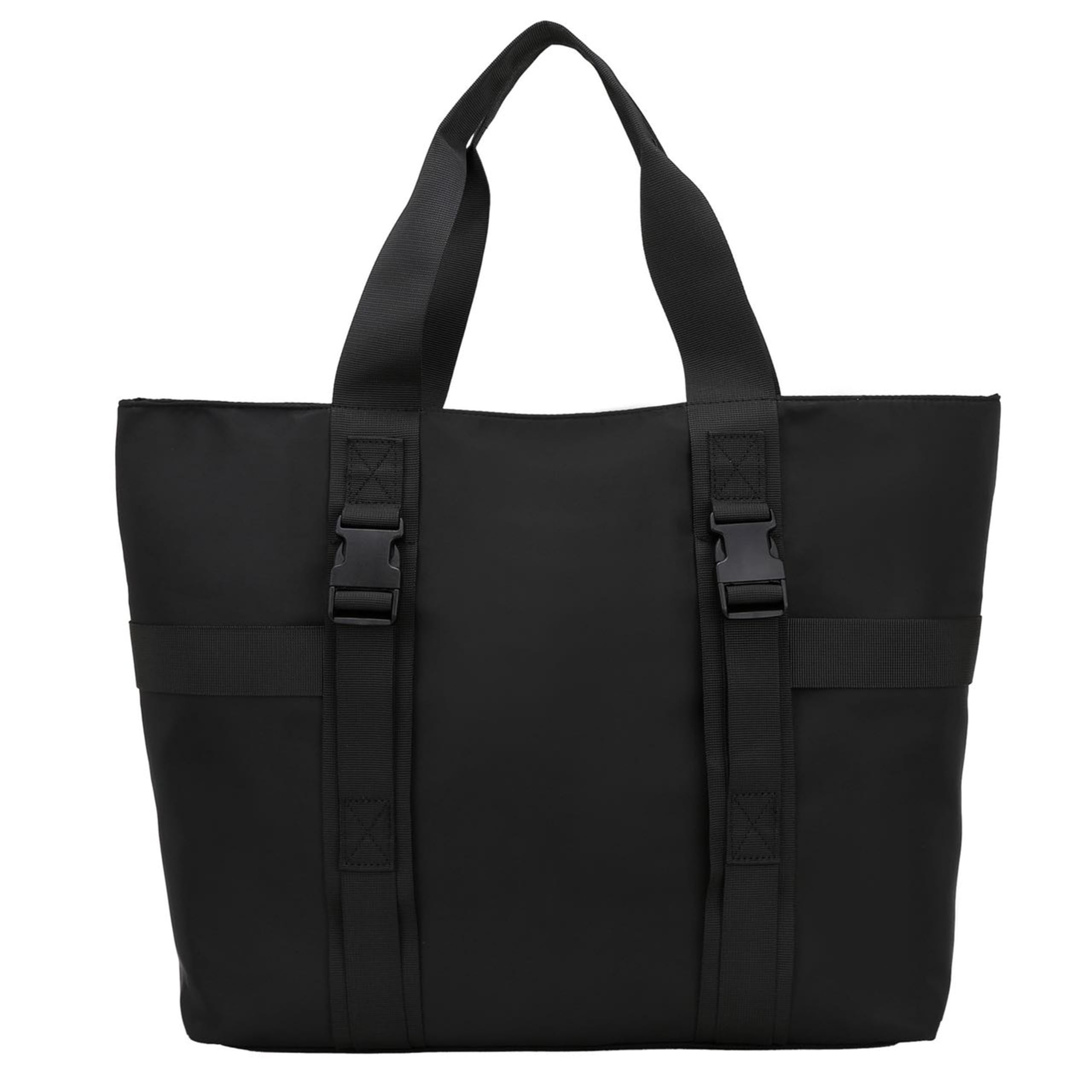 

Tote bag for men and large shoulder bag with shoulder commuting to business travel [LEOLEO] women, nylon, capacity, water-repellent, zipper,