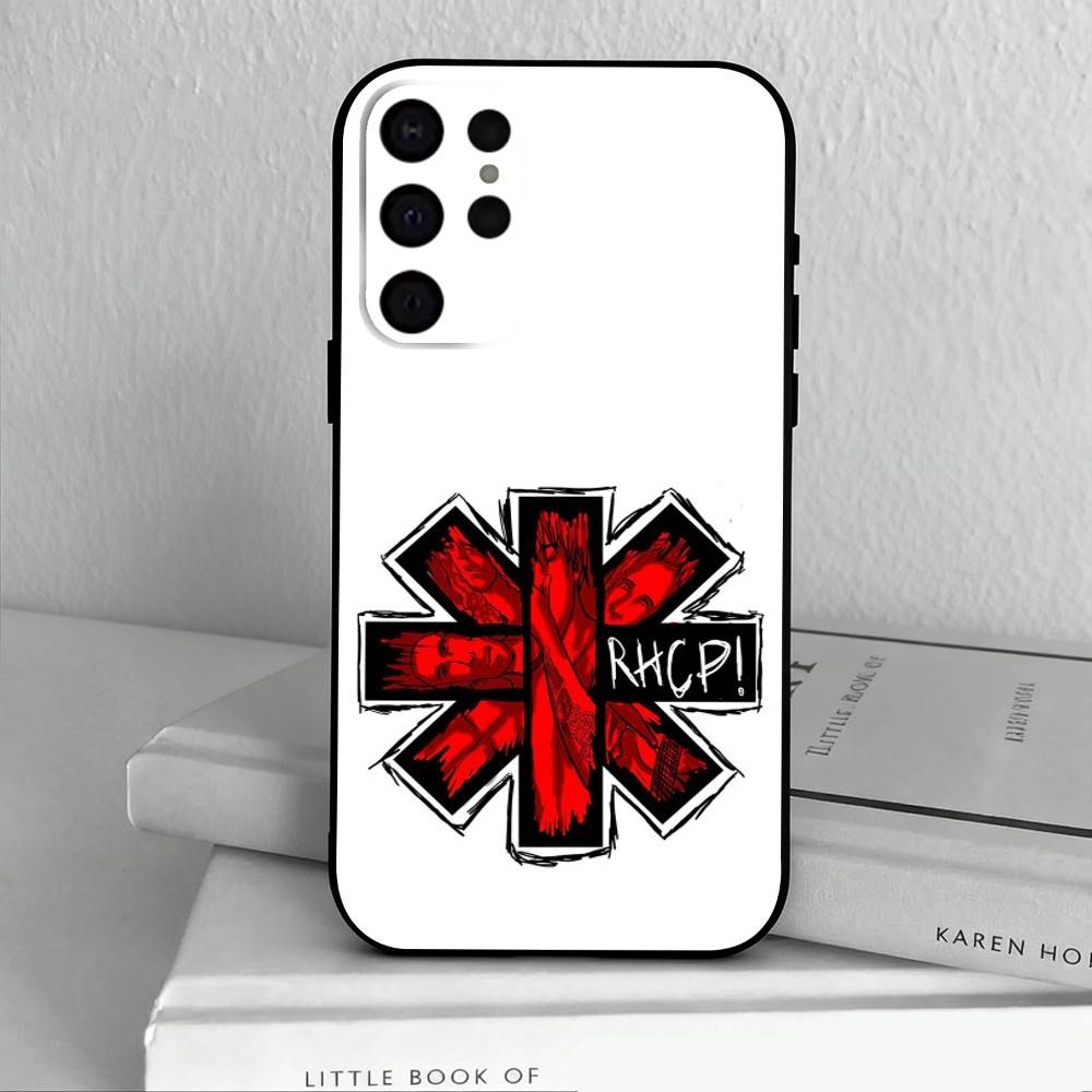 U-Unforgettable Red Hot Chili P-Peppers Bnd Phone Case For Samsung S25,S24,S21,S22,S23,S30,Ultra,S20,Plus,Others Soft Black Case