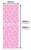 KOMESICHI Irodori Small Pattern Tenugui A Set of 33 x 90cm (Japanese Set) Uncut, 3,