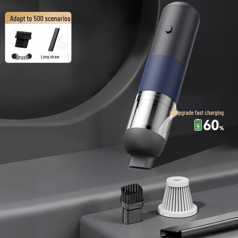 High-Power Portable Mini Cordless Handheld Vacuum Cleaner for Car and Home