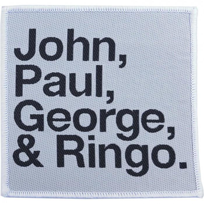 The Beatles Black/Blue/Multicolour John Paul George & Ringo Patch