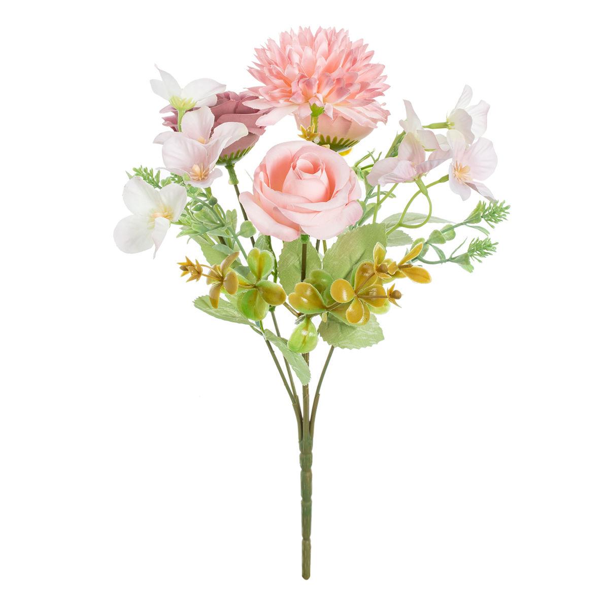 

Artificial Flowers Silk Roses Home Vase Table Bonsai Festival Handheld Flower Garden Wedding Bridal Bouquet DIY Gift Box Decor 1pc