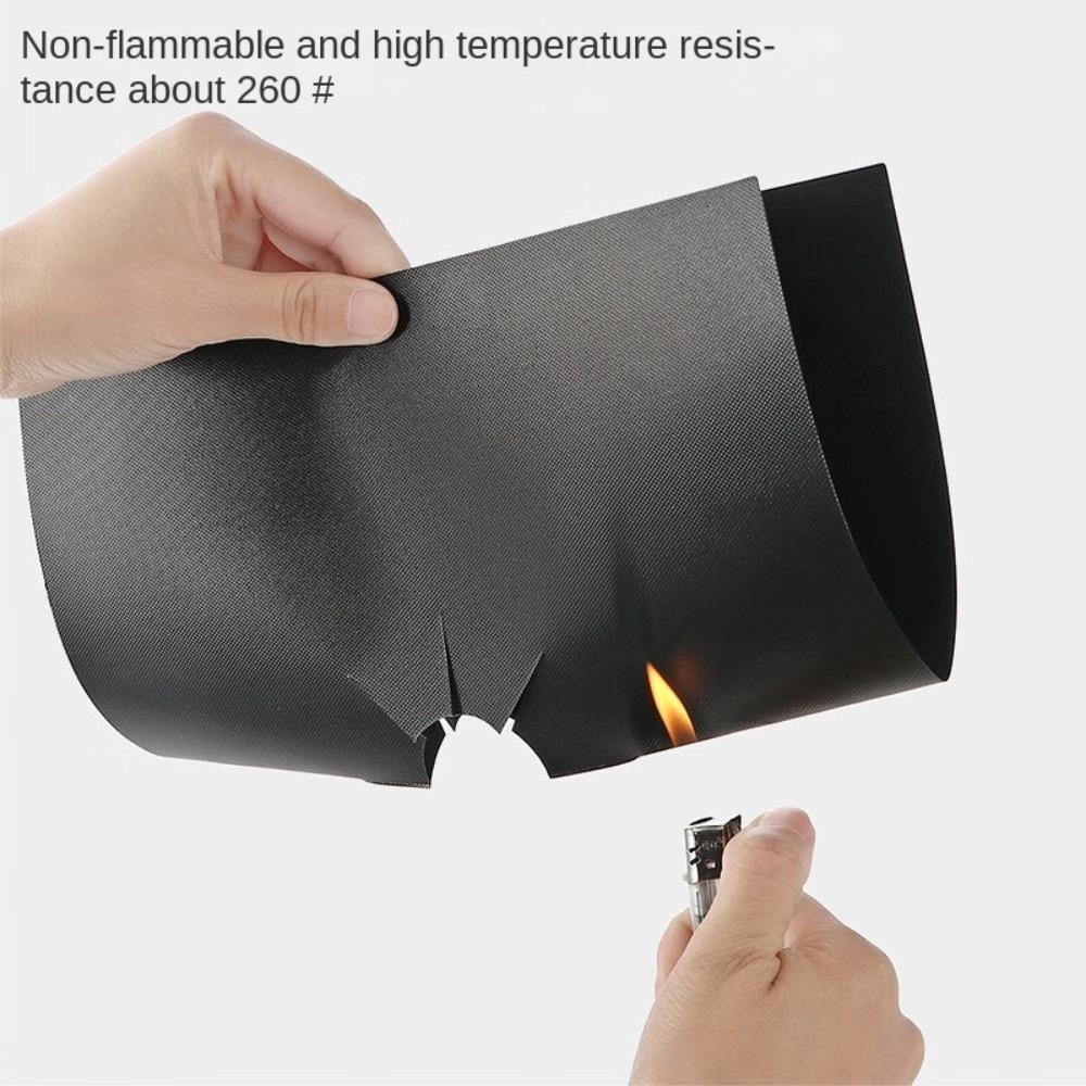 1/3/4pcs Protective 5-Hole Gas Stove Pad Non Stick Anti-dirty Stovetop Protector Heat Resistant Oil-proof Cookware Accessories