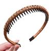 Elastic Thin Headbands For Women NonSlip Teeth Design Exercise Spa Facial Washing Breathable Hair Holder All Hairstyles Multiple Uses