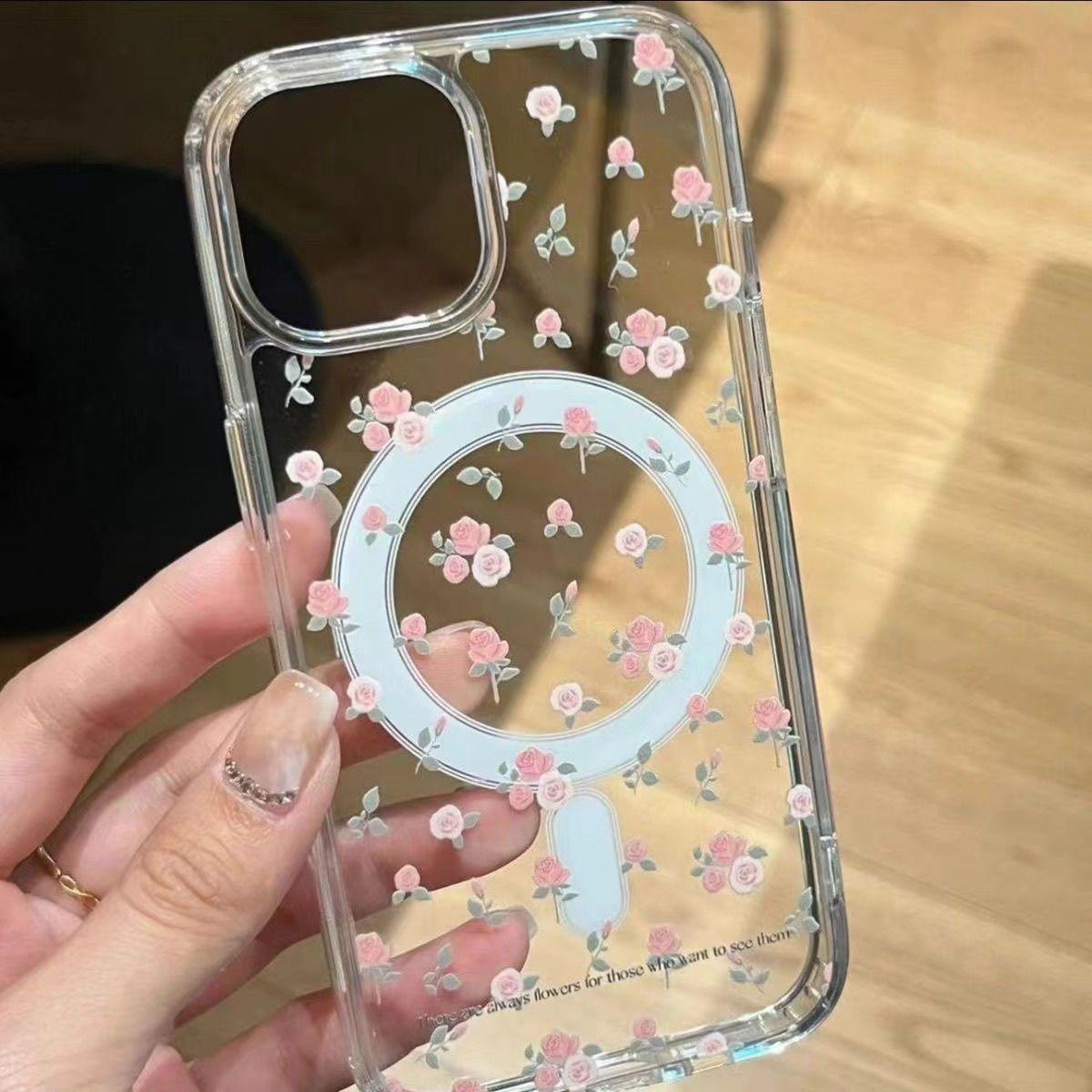 

Для Apple 16promax Чехол для телефона Прозрачный для Чехол для телефона Apple Магнитная присоска Защитный чехол для объектива Магнитное кольцо-присоска For iPhone 17PROMAX