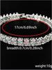 Marquise-Cut Pave Zircon Bracelet: Unique Design Valentine's Day Commemorative Gift S8256.