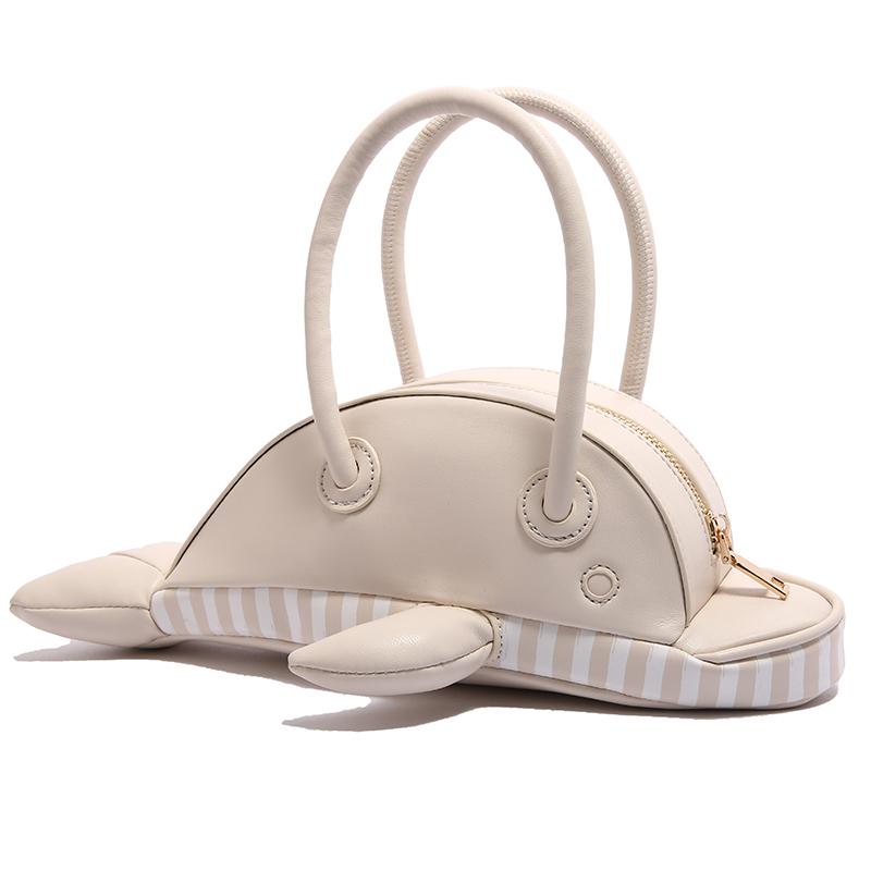 

Персонализированная нишевая сумка с животным, новая милая сумка на плечо с ручкой-цепочкой, оптом 30*10*10 белый