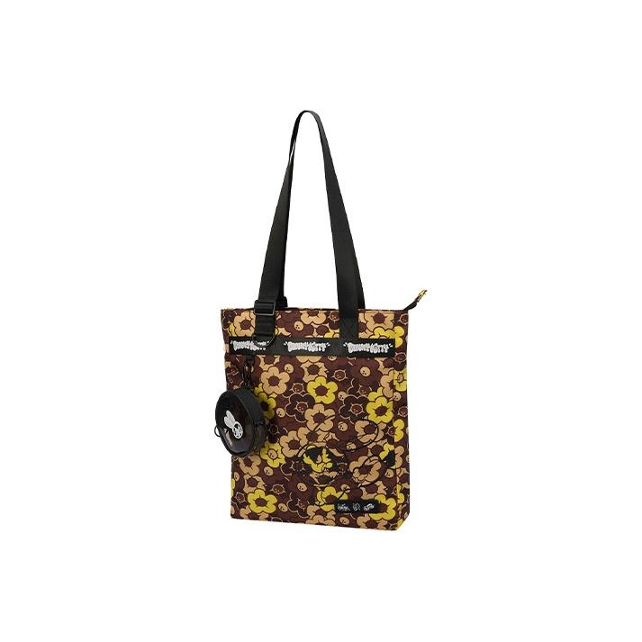 Li Ning Artist Collaboration X Persue Fabric Shoulder Tote Bag Women Bags Yellow ABDR474-2 Yellow