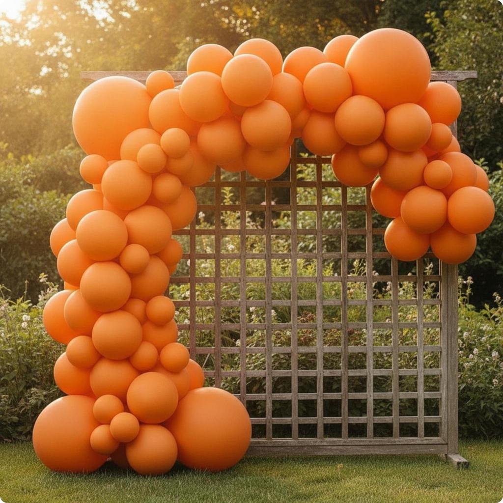 Decorative Balloon Chain Matte Finish Latex Garland Kit for Birthday