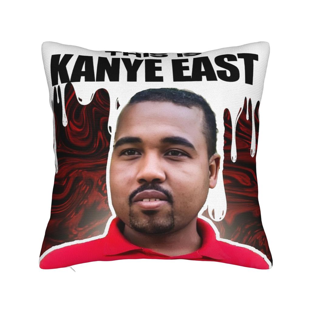 K-kanyes W-wests Funny Meme Pillowcase Accessories Soft Cushion Cover Decorations Throw Pillow Case Cover Seater Multi Size