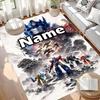 Tapis personnalisé avec nom et impression Transformers, Tapis polyvalent pour la décoration de la maison, pour salle de jeux, appartement, balcon, entrée, couloir Cadeau