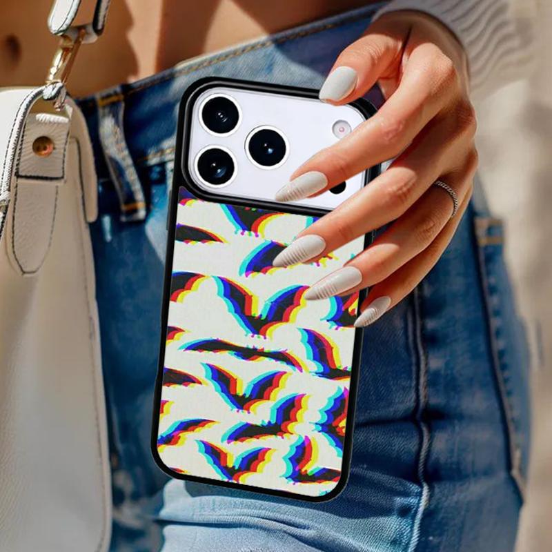 Twilight Bat Halloween Phone Case For iPhone 17 Air 14 15 13 12 Max Cover For Apple 16e 11 Pro Max Plus Coque