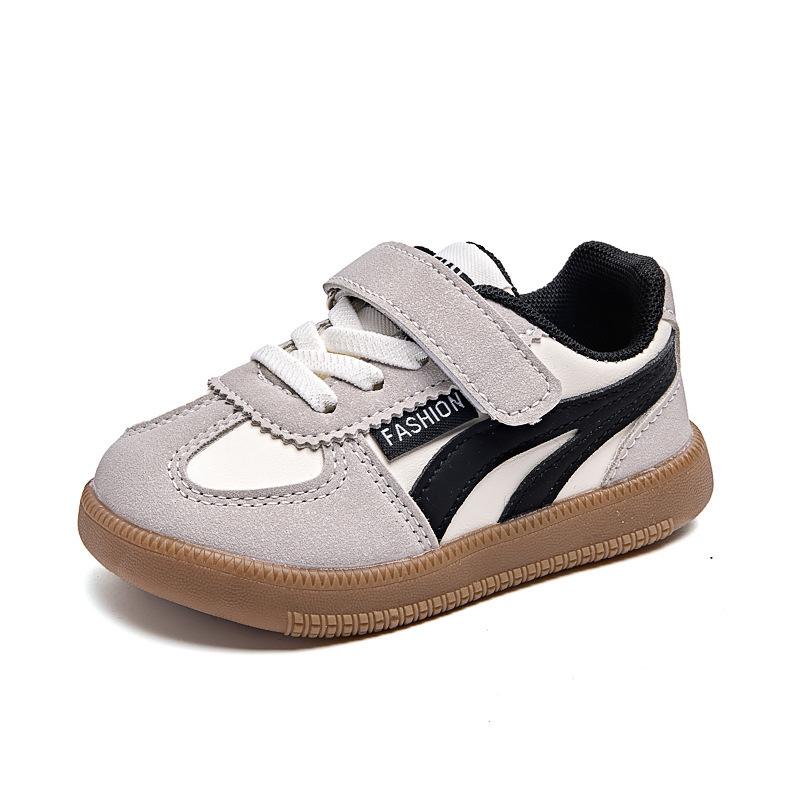 Children's sports shoes 2025 new spring and autumn soft-soled non-slip board shoes boys and girls casual shoes baby German training shoes