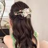 Elegante Chiffon-Blumen-Haarspangen Süße Fashiop Große Haarspangen Haarspangen Haarklammern Für Frauen Haarschmuck Geschenke