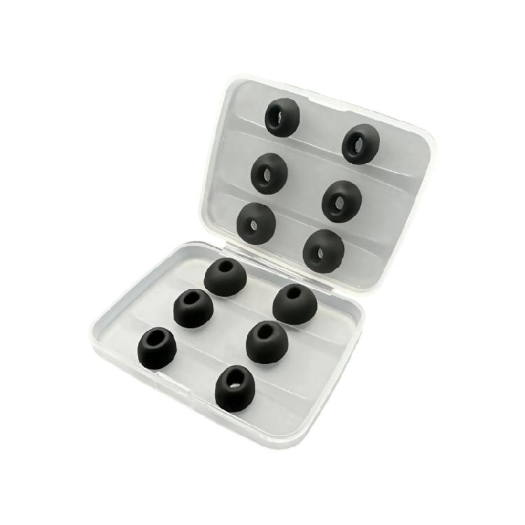 

Multiple Dimensional Comfort Ear Tip 12Piece Kit Flexible Silicone for /pro2 Extended Wear чорний