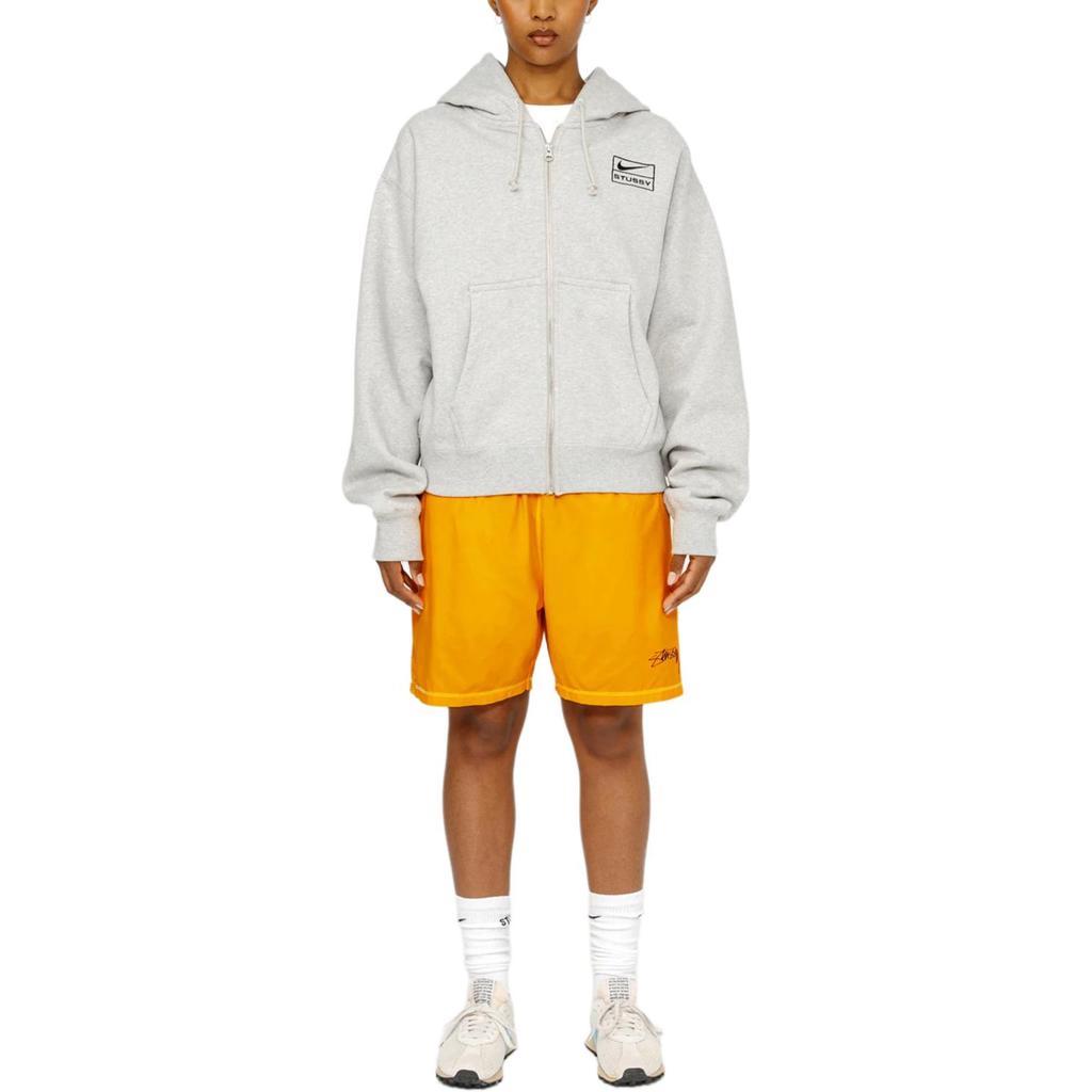 Nike X Stüssy SS24 Comfortable Quick-Drying Versatile Shorts Unisex Bottoms Yellow FZ5761-717