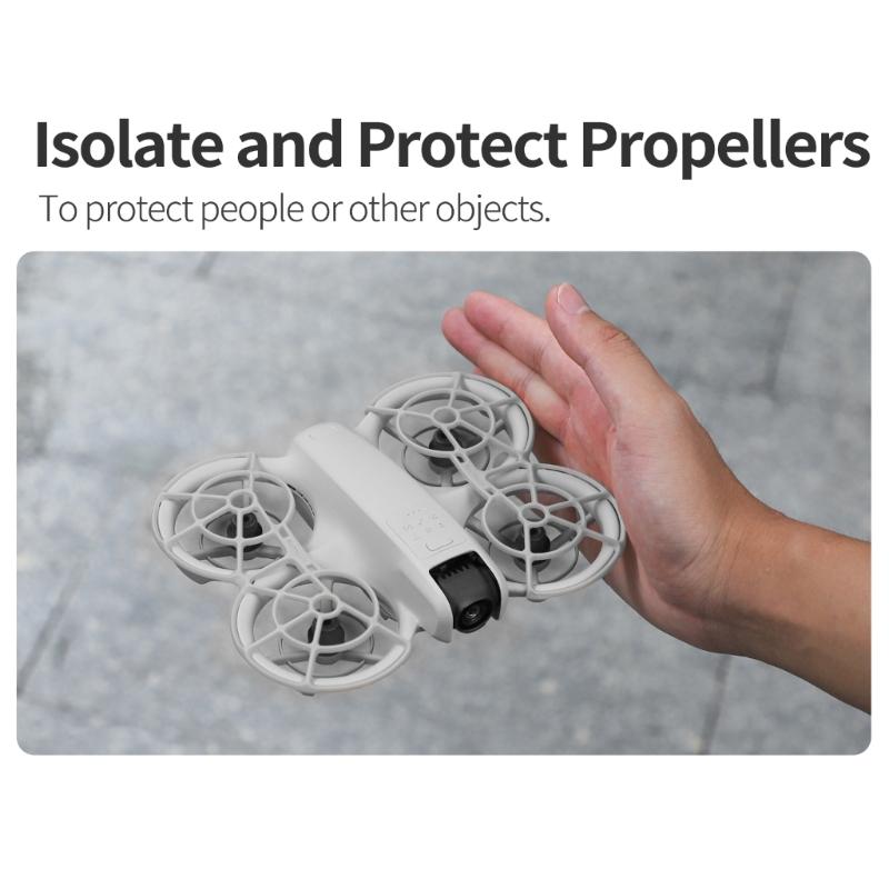 Pack of 2pcs Propeller Protective Rings Quadcopter Paddle Leaf Propellers Guards Secure Flying Enhancement