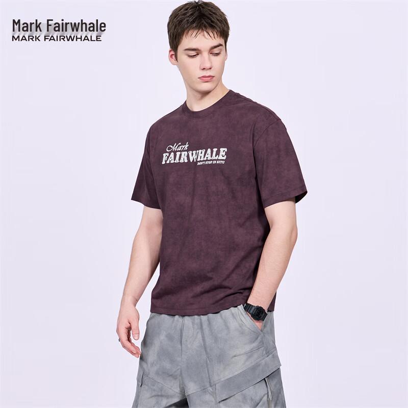 Mark Fairwhale Men s Dark Pattern Vintage Short Sleeve T-shirt 3XL