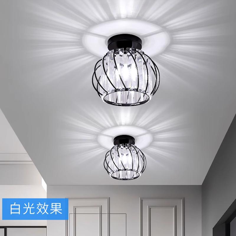 Nordic Style LED Glass Ceiling lamp Aisle Corridor Lamp For Living Room Bedroom Home Ceiling Light Interior Decorative light