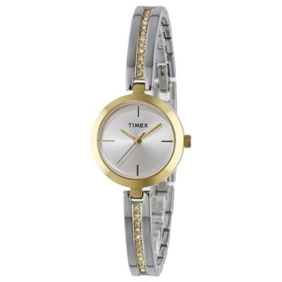 TIMEX Main Street Quartz Water Mineral Silver Unisex Watch, Movement, Resistant, Glass, Dial, TW2W96200, [Authentic]