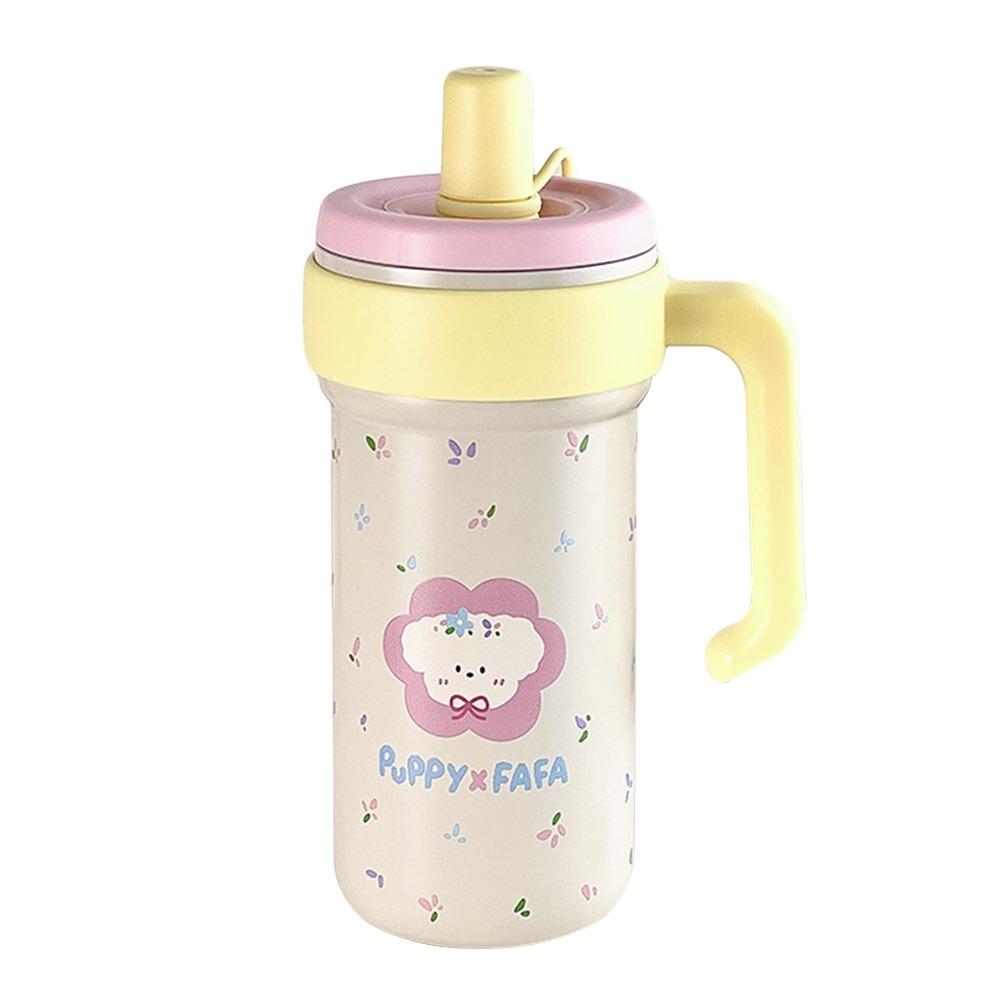 

Кружка с ручкой 1000 мл Термос Зимняя вакуумная кружка для мальчиков и девочек B